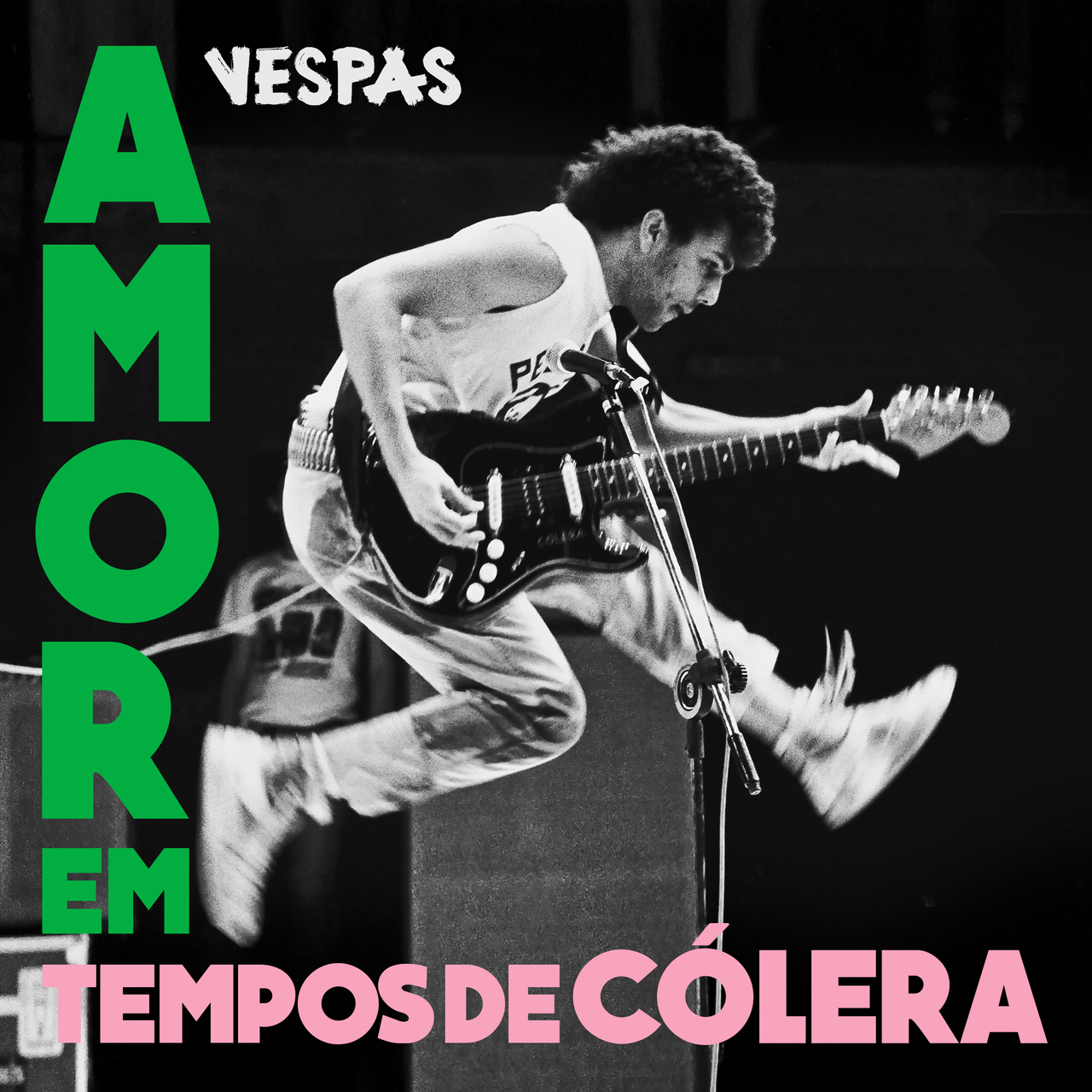 Capa do single "Amor em Tempos de Cólera" faz referência a dois álbuns internacionais de rock (Foto: Rui Mendes/Divulgação)